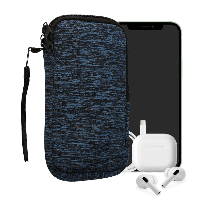 kwmobile Handytasche für Smartphones - 4,5" - Handy Tasche 14,4 x 8,3 cm Innenmaße