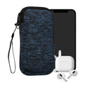 kwmobile Handytasche für Smartphones - 4,5" - Handy Tasche 14,4 x 8,3 cm Innenmaße