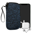 kwmobile Handytasche für Smartphones - 4,5" - Handy Tasche 14,4 x 8,3 cm Innenmaße