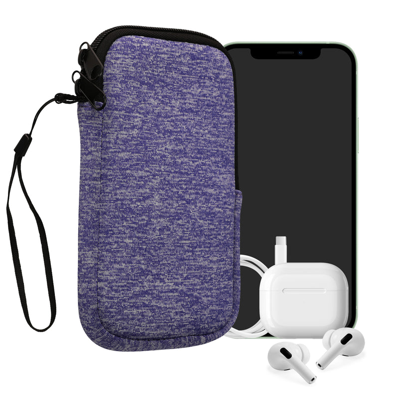 kwmobile Handytasche für Smartphones - 4,5" - Handy Tasche 14,4 x 8,3 cm Innenmaße