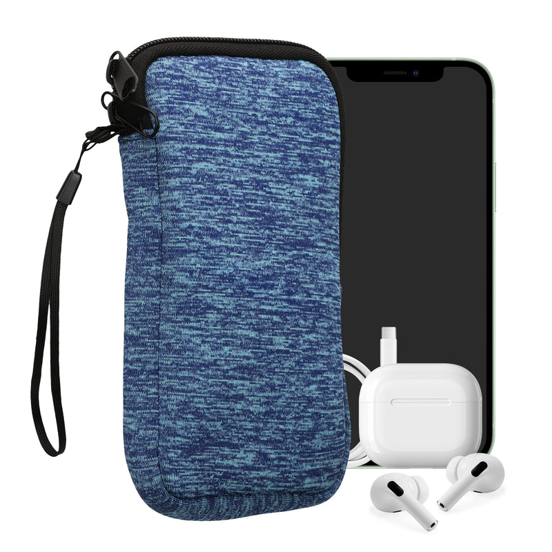 kwmobile Handytasche für Smartphones - 4,5" - Handy Tasche 14,4 x 8,3 cm Innenmaße