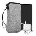 kwmobile Handytasche für Smartphones - 4,5" - Handy Tasche 14,4 x 8,3 cm Innenmaße