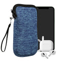 kwmobile Handytasche für Smartphones - 4,5" - Handy Tasche 14,4 x 8,3 cm Innenmaße