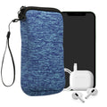 kwmobile Handytasche für Smartphones - 4,5" - Handy Tasche 14,4 x 8,3 cm Innenmaße