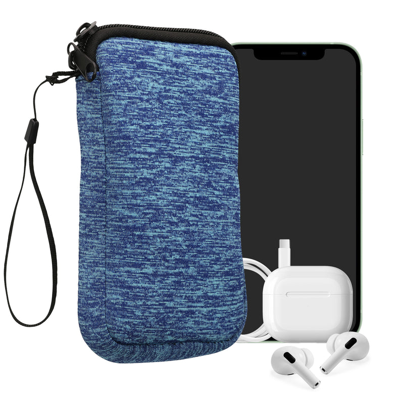 kwmobile Handytasche für Smartphones - 4,5" - Handy Tasche 14,4 x 8,3 cm Innenmaße