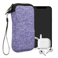 kwmobile Handytasche für Smartphones - 4,5" - Handy Tasche 14,4 x 8,3 cm Innenmaße