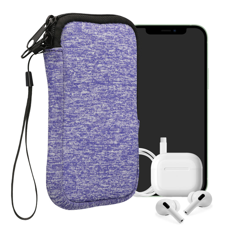 kwmobile Handytasche für Smartphones - 4,5" - Handy Tasche 14,4 x 8,3 cm Innenmaße
