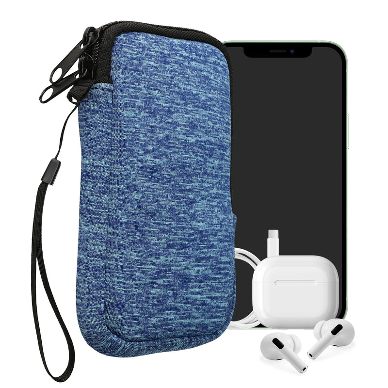 kwmobile Handytasche für Smartphones - 4,5" - Handy Tasche 14,4 x 8,3 cm Innenmaße