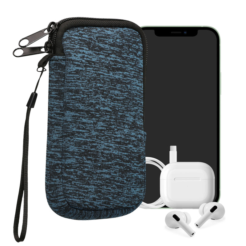 kwmobile Handytasche für Smartphones - 4,5" - Handy Tasche 14,4 x 8,3 cm Innenmaße
