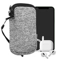 kwmobile Handytasche für Smartphones - 4,5" - Handy Tasche 14,4 x 8,3 cm Innenmaße