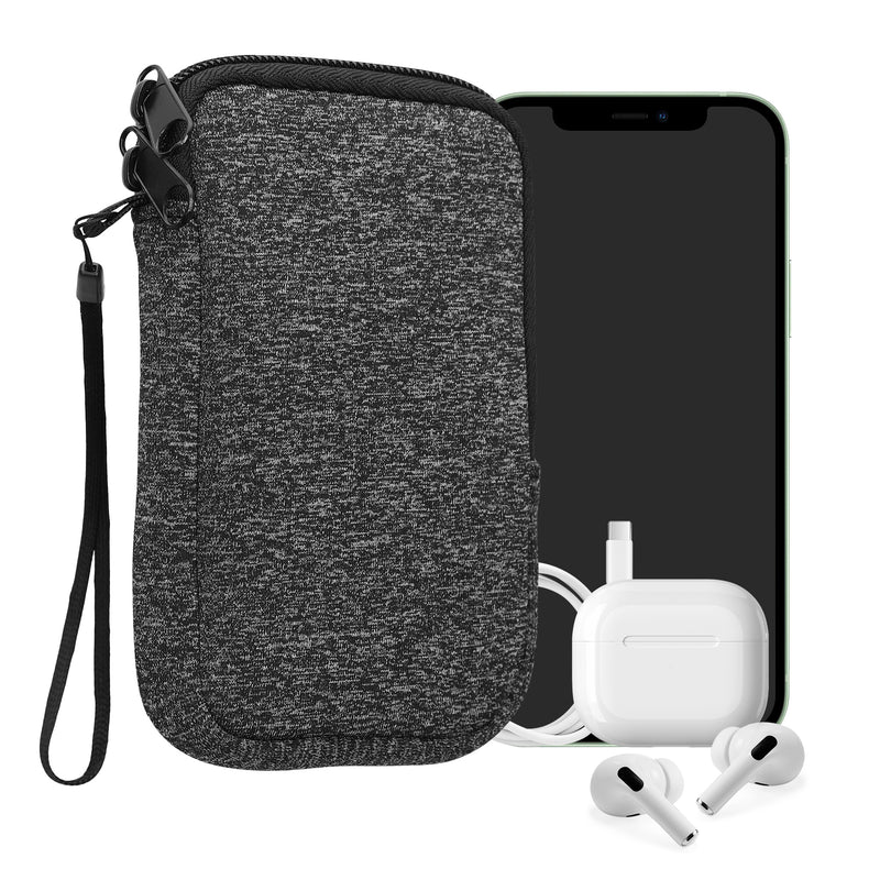 kwmobile Handytasche für Smartphones - 4,5" - Handy Tasche 14,4 x 8,3 cm Innenmaße