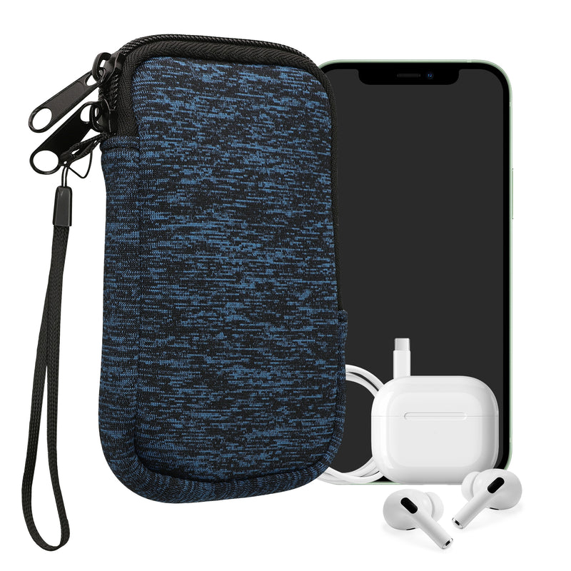 kwmobile Handytasche für Smartphones - 4,5" - Handy Tasche 14,4 x 8,3 cm Innenmaße