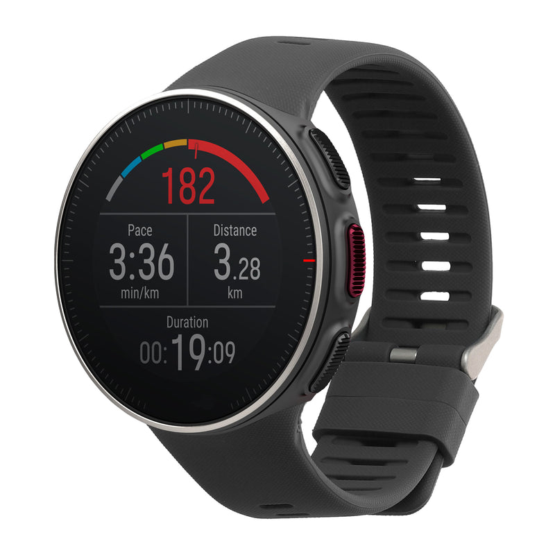 kwmobile Silikon Uhrenarmband für Polar Vantage V Armband - Ersatzarmband für Fitnesstracker - Wechselarmband Smartwatch