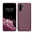 kwmobile Handyhülle für Huawei P30 Pro Hülle - Silikon Case metallisch schimmernd - Schutzhülle Cover