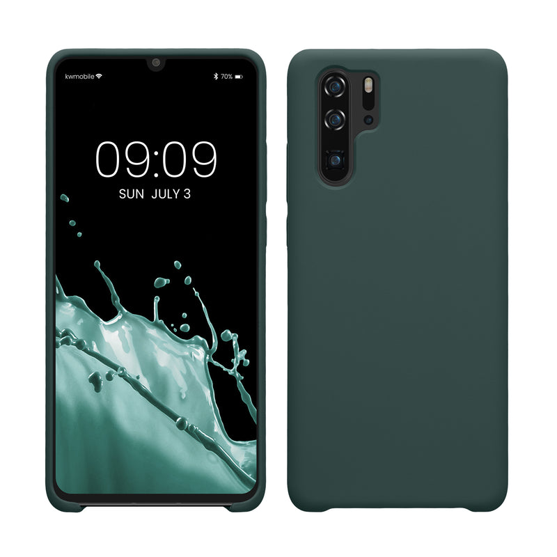 kwmobile Handyhülle für Huawei P30 Pro Hülle - Case Silikon - Kabelloses Laden - Schutzhülle Cover