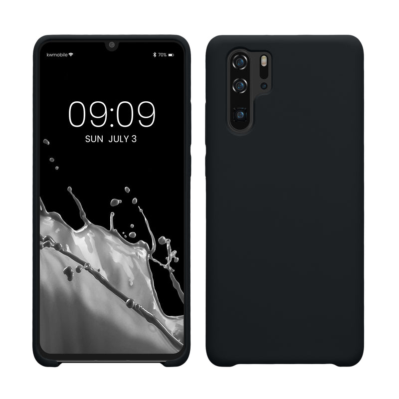 kwmobile Handyhülle für Huawei P30 Pro Hülle - Case Silikon - Kabelloses Laden - Schutzhülle Cover