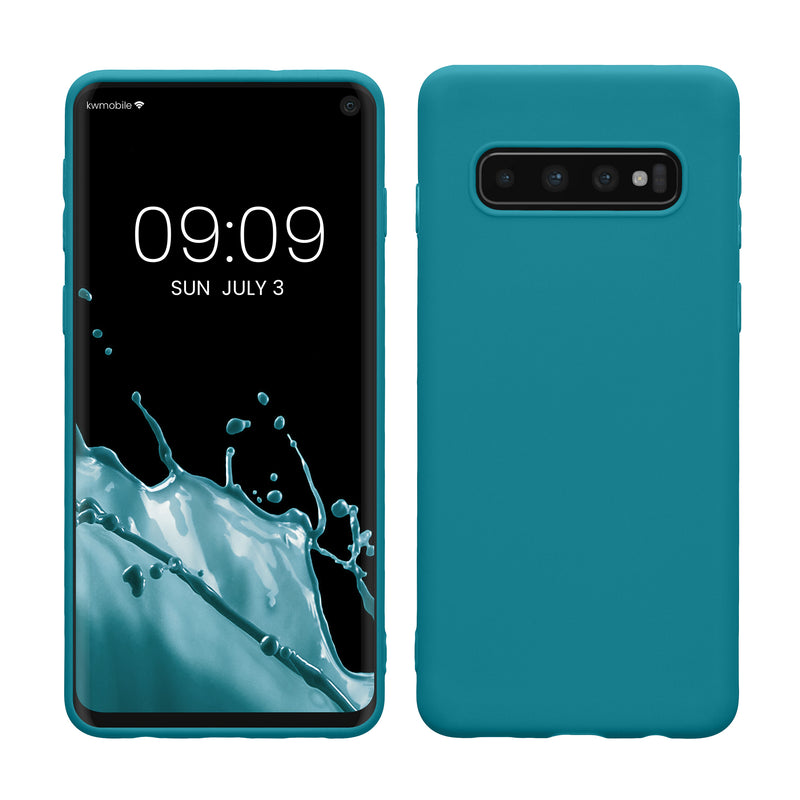 kwmobile Handyhülle für Samsung Galaxy S10 Hülle - Kabelloses Laden - Schutzhülle Cover
