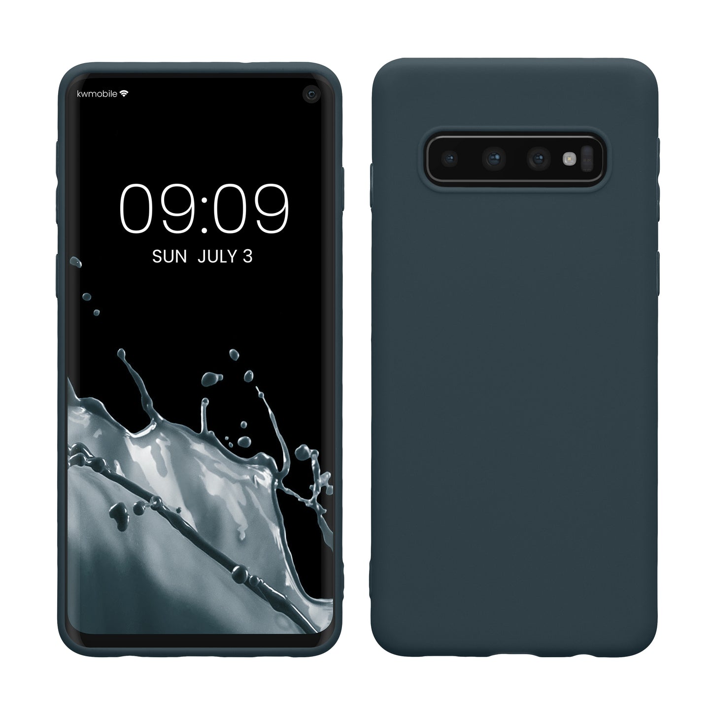 kwmobile Handyhülle für Samsung Galaxy S10 Hülle - Kabelloses Laden - Schutzhülle Cover