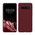 kwmobile Handyhülle für Samsung Galaxy S10 Hülle - Kabelloses Laden - Schutzhülle Cover