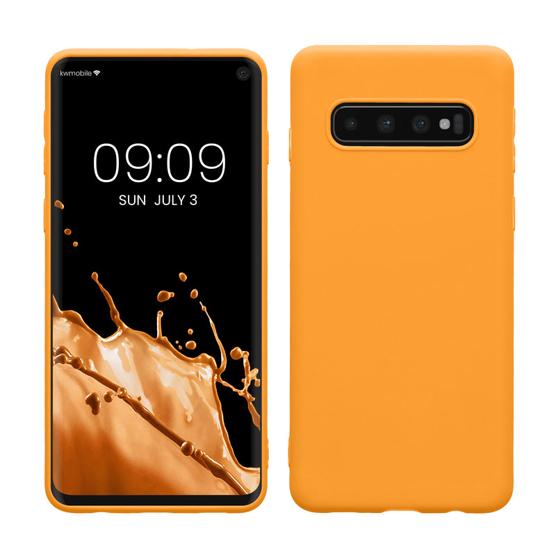 kwmobile Handyhülle für Samsung Galaxy S10 Hülle - Kabelloses Laden - Schutzhülle Cover