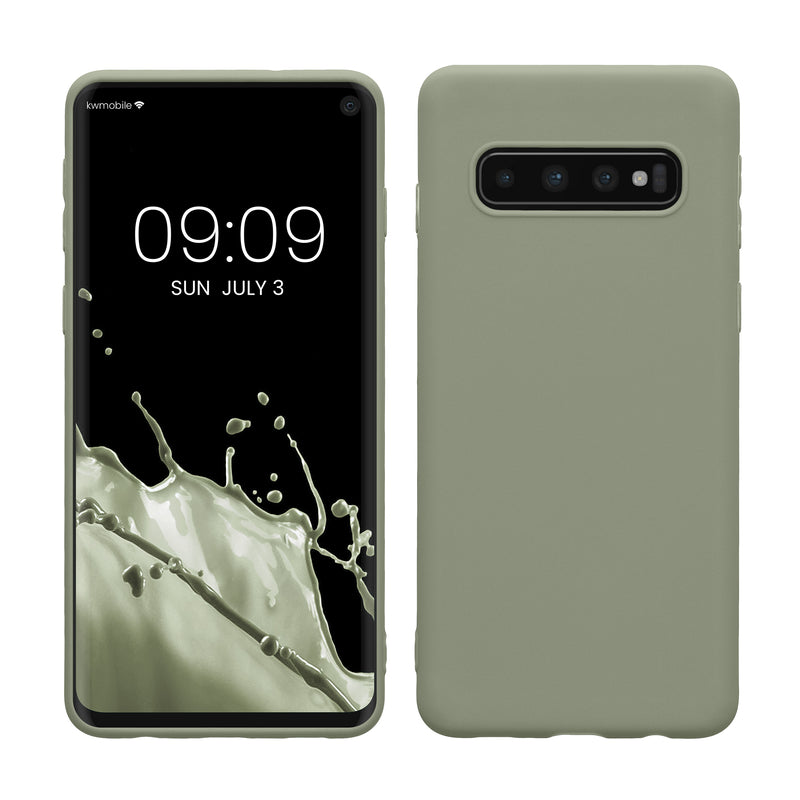 kwmobile Handyhülle für Samsung Galaxy S10 Hülle - Kabelloses Laden - Schutzhülle Cover