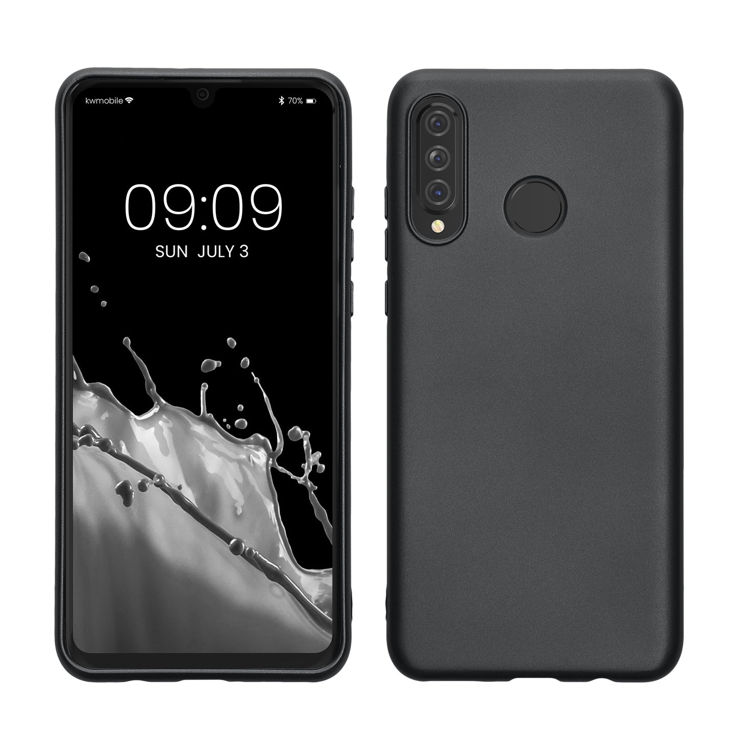 kwmobile Handyhülle für Huawei P30 Lite - Kabelloses Laden - Schutzhülle Cover