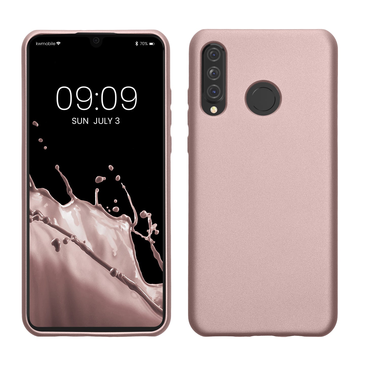 kwmobile Handyhülle für Huawei P30 Lite - Kabelloses Laden - Schutzhülle Cover