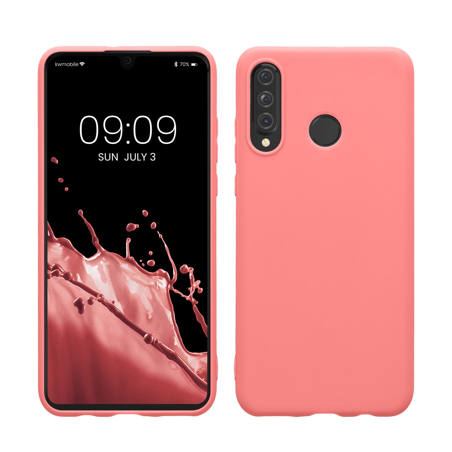 kwmobile Handyhülle für Huawei P30 Lite - Kabelloses Laden - Schutzhülle Cover