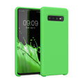 kwmobile Handyhülle für Samsung Galaxy S10 Hülle Case Silikon Kabelloses Laden Schutzhülle Cover
