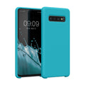 kwmobile Handyhülle für Samsung Galaxy S10 Hülle Case Silikon Kabelloses Laden Schutzhülle Cover