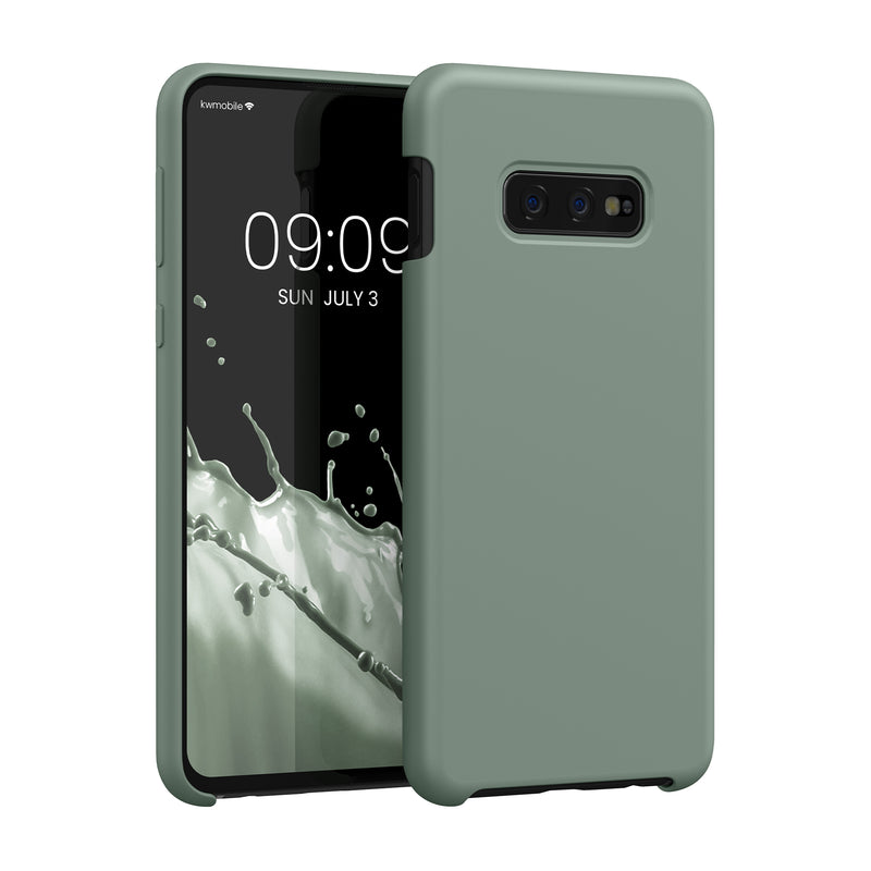 kwmobile Handyhülle für Samsung Galaxy S10e Hülle Case Silikon Kabelloses Laden Schutzhülle Cover