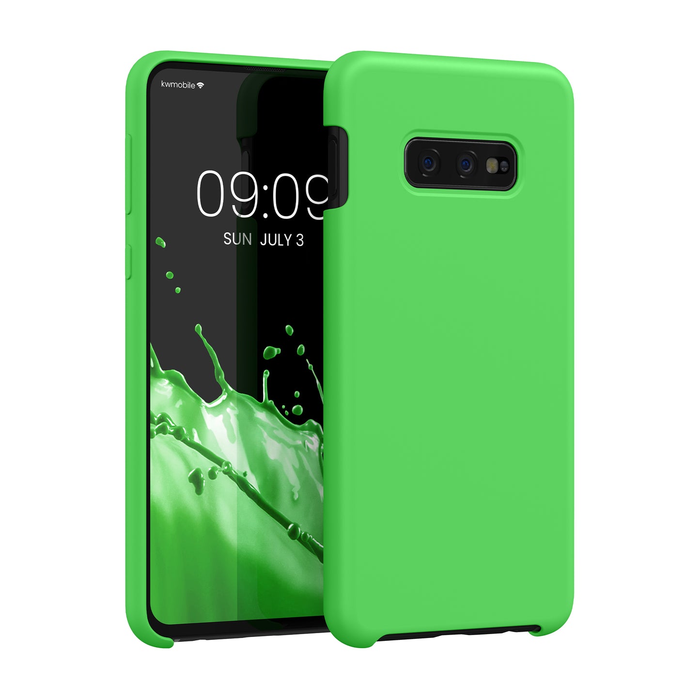 kwmobile Handyhülle für Samsung Galaxy S10e Hülle Case Silikon Kabelloses Laden Schutzhülle Cover