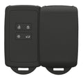 kwmobile Autoschlüssel Hülle kompatibel mit Renault 4-Tasten Smartkey Autoschlüssel (nur Keyless Go)