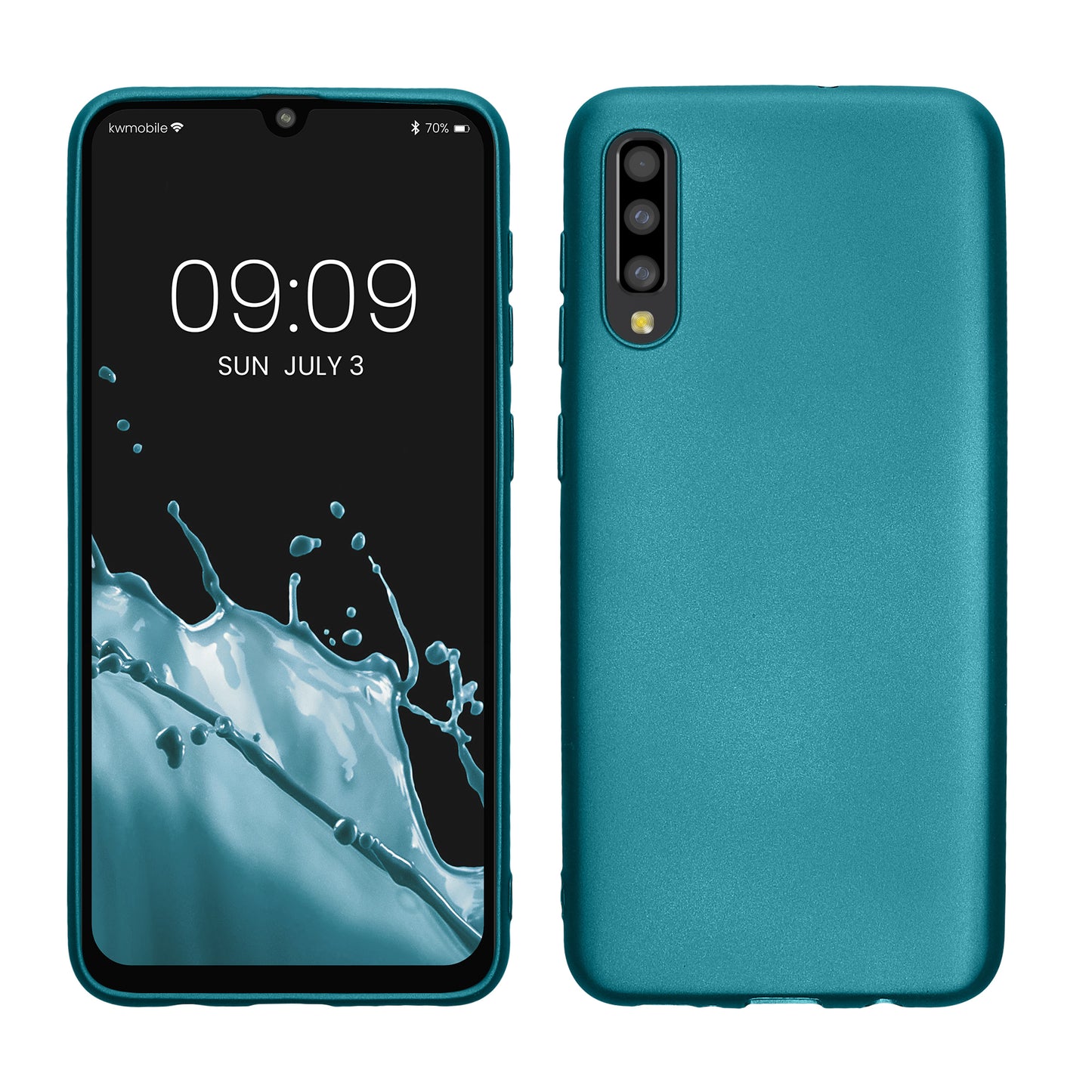 kwmobile Handyhülle für Samsung Galaxy A50 Hülle Silikon Case Schutzhülle Cover