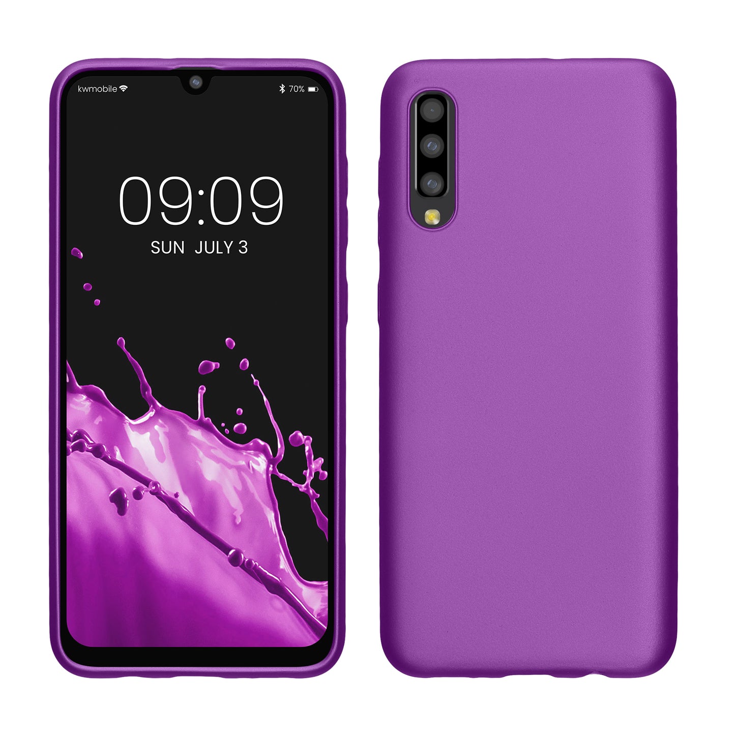 kwmobile Handyhülle für Samsung Galaxy A50 Hülle Silikon Case Schutzhülle Cover