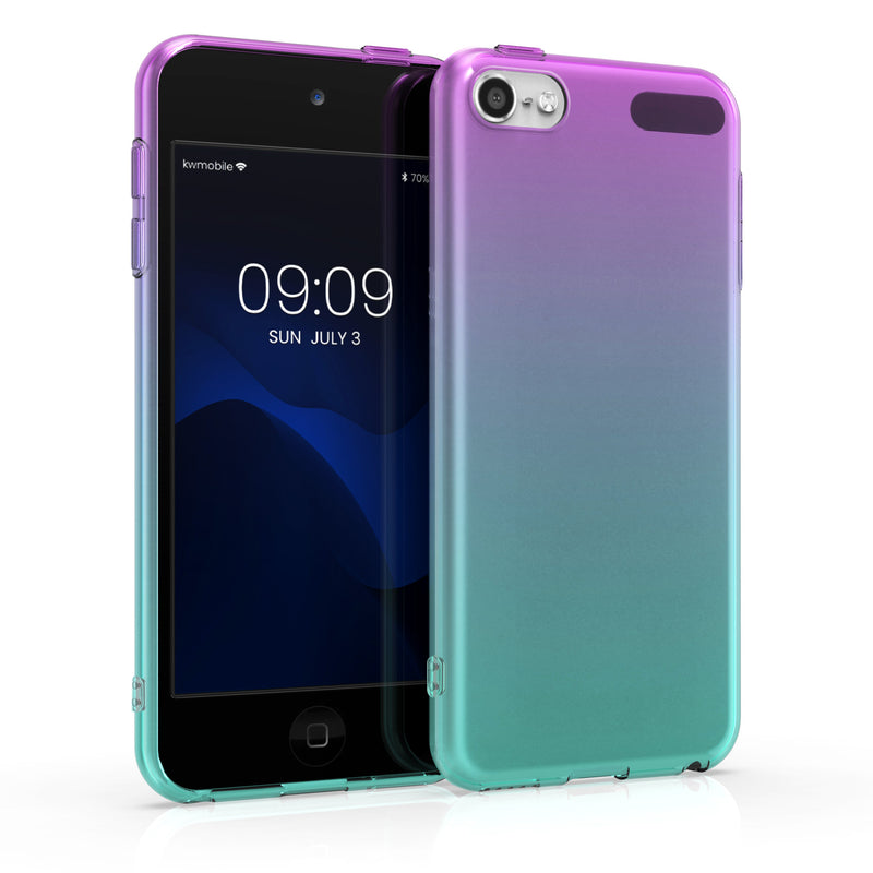 kwmobile Hülle kompatibel mit Apple iPod Touch 6G / 7G (6. und 7.Generation) Silikon Backcover Schutzhülle Cover Case