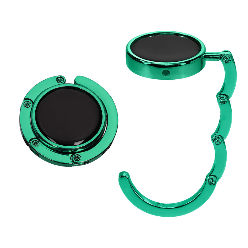 kwmobile Taschenhalter für Tisch - 2x Handtaschenhalter für Tisch - Taschenhaken faltbar - Taschen Aufhänger - Taschen Halter Haken - Tischhaken Set