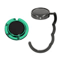 kwmobile Taschenhalter für Tisch - 2x Handtaschenhalter für Tisch - Taschenhaken faltbar - Taschen Aufhänger - Taschen Halter Haken - Tischhaken Set