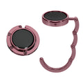 kwmobile Taschenhalter für Tisch - 2x Handtaschenhalter für Tisch - Taschenhaken faltbar - Taschen Aufhänger - Taschen Halter Haken - Tischhaken Set