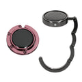 kwmobile Taschenhalter für Tisch - 2x Handtaschenhalter für Tisch - Taschenhaken faltbar - Taschen Aufhänger - Taschen Halter Haken - Tischhaken Set