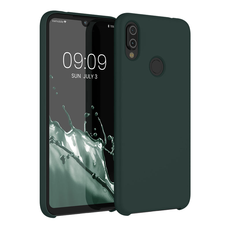 kwmobile Handyhülle für Xiaomi Redmi Note 7 / Note 7 Pro - Case Silikon - Kabelloses Laden - Schutzhülle Cover
