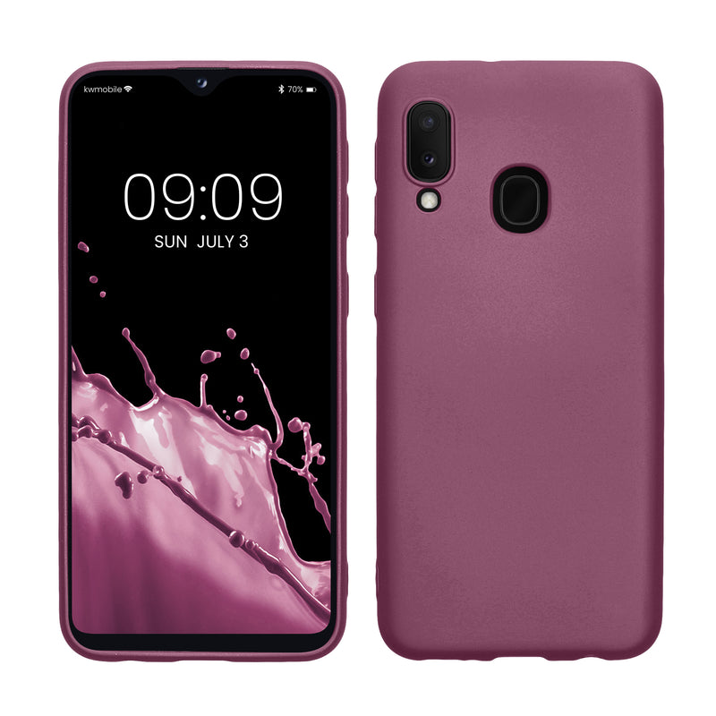 kwmobile Handyhülle für Samsung Galaxy A20e Hülle Silikon Case Schutzhülle Cover