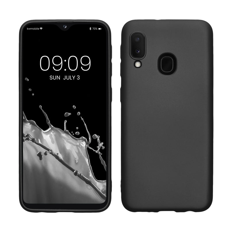 kwmobile Handyhülle für Samsung Galaxy A20e Hülle Silikon Case Schutzhülle Cover