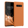 kwmobile Handyhülle für Samsung Galaxy S10 Plus / S10+ Hülle - Case Silikon - Kabelloses Laden - Schutzhülle Cover