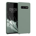 kwmobile Handyhülle für Samsung Galaxy S10 Plus / S10+ Hülle - Case Silikon - Kabelloses Laden - Schutzhülle Cover