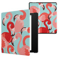 kwmobile Schutzhülle für Amazon Kindle Oasis 10. Generation Hülle - eReader Flip Case mit Auto Sleep Funktion - Galaxie Baum Wiese