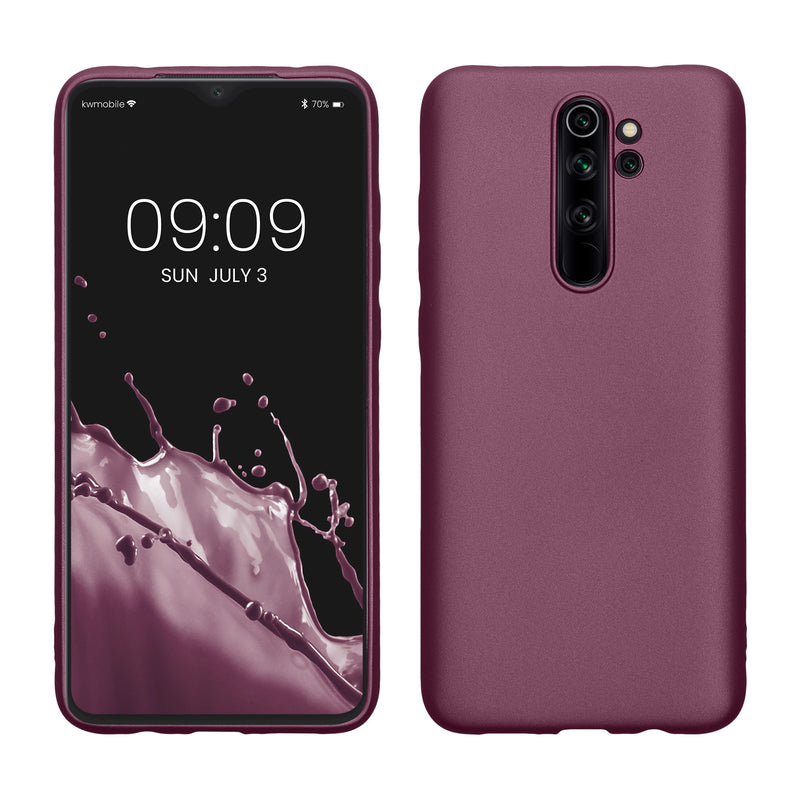 kwmobile Handyhülle für Xiaomi Redmi Note 8 Pro Hülle - Silikon Case Schutzhülle Cover