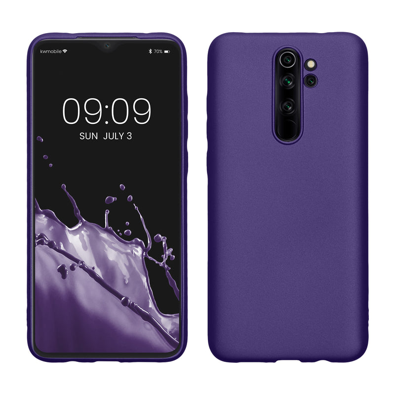 kwmobile Handyhülle für Xiaomi Redmi Note 8 Pro Hülle - Silikon Case Schutzhülle Cover