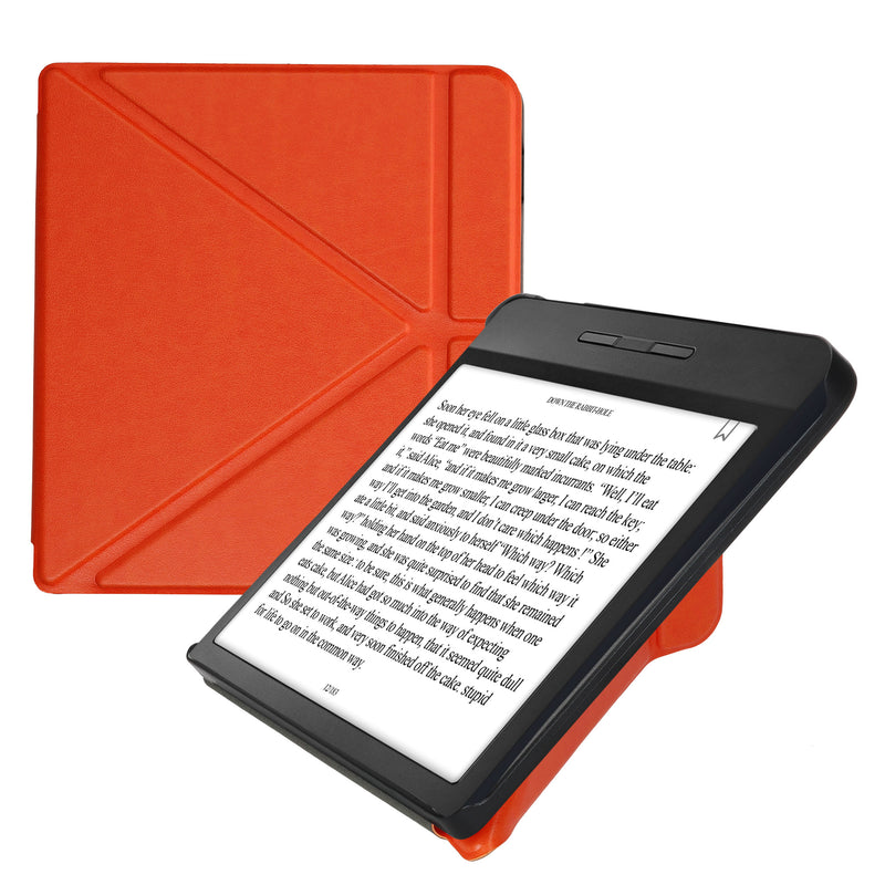 kwmobile Schutzhülle für Kobo Libra H2O Hülle - Case - eReader Klapphülle mit Auto Sleep Funktion - Cover mit Ständer