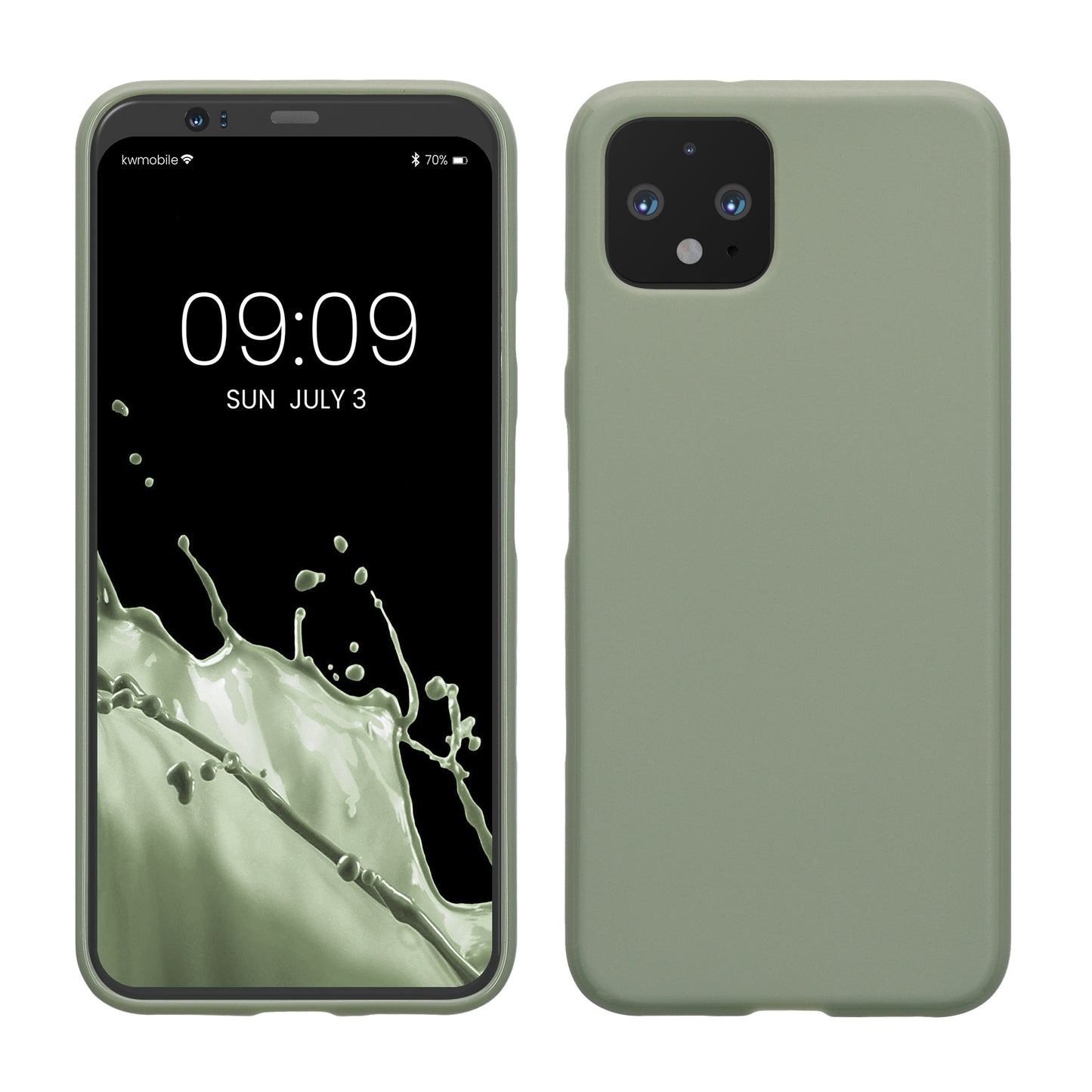kwmobile Handyhülle für Google Pixel 4 - Kabelloses Laden - Schutzhülle Cover